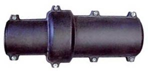 Муфта чугунная защитная (МЧЗ) в обрешетке для МТОК